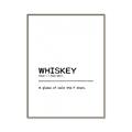 Picture of Quote Whiskey Censored _GroupedProduct_Rectangle_Portrait_Canvas_Framed_