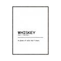 Picture of Quote Whiskey Censored _GroupedProduct_Rectangle_Portrait_Canvas_Framed_
