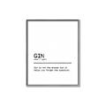 Picture of Quote Gin Question _GroupedProduct_Rectangle_Portrait_Canvas_Framed_