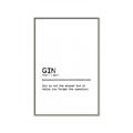 Picture of Quote Gin Question _GroupedProduct_Rectangle_Portrait_Canvas_Framed_