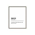 Picture of Quote Beer Stories _GroupedProduct_Rectangle_Portrait_Canvas_Framed_