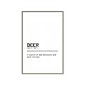 Picture of Quote Beer Stories _GroupedProduct_Rectangle_Portrait_Canvas_Framed_