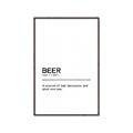 Picture of Quote Beer Stories _GroupedProduct_Rectangle_Portrait_Canvas_Framed_