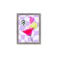 Picture of Disco Martini _GroupedProduct_Rectangle_Portrait_Framed_Matted_