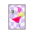 Picture of Disco Martini _GroupedProduct_Rectangle_Portrait_Framed_Matted_