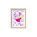 Picture of Disco Martini _GroupedProduct_Rectangle_Portrait_Framed_Matted_