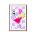 Picture of Disco Martini _GroupedProduct_Rectangle_Portrait_Framed_Matted_