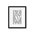 Picture of Do It Now _GroupedProduct_Rectangle_Portrait_Framed_Matted_