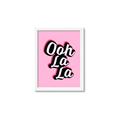 Picture of Ooh La La _GroupedProduct_Rectangle_Portrait_Framed_Matted_