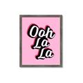 Picture of Ooh La La _GroupedProduct_Rectangle_Portrait_Framed_Matted_