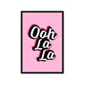 Picture of Ooh La La _GroupedProduct_Rectangle_Portrait_Framed_Matted_