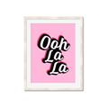 Picture of Ooh La La _GroupedProduct_Rectangle_Portrait_Framed_Matted_