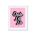 Picture of Ooh La La _GroupedProduct_Rectangle_Portrait_Framed_Matted_