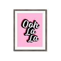 Picture of Ooh La La _GroupedProduct_Rectangle_Portrait_Framed_Matted_