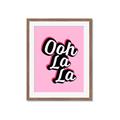 Picture of Ooh La La _GroupedProduct_Rectangle_Portrait_Framed_Matted_