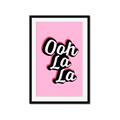 Picture of Ooh La La _GroupedProduct_Rectangle_Portrait_Framed_Matted_