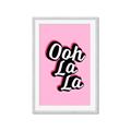 Picture of Ooh La La _GroupedProduct_Rectangle_Portrait_Framed_Matted_