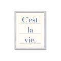 Picture of C'est La Vie II _GroupedProduct_Rectangle_Portrait_Framed_Matted_