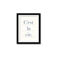 Picture of C'est La Vie II _GroupedProduct_Rectangle_Portrait_Framed_Matted_