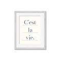 Picture of C'est La Vie II _GroupedProduct_Rectangle_Portrait_Framed_Matted_