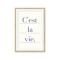 Picture of C'est La Vie II _GroupedProduct_Rectangle_Portrait_Framed_Matted_