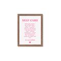 Picture of Pink Self Care _GroupedProduct_Rectangle_Portrait_Framed_Matted_