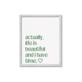 Picture of Green Life _GroupedProduct_Rectangle_Portrait_Framed_Matted_