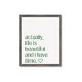 Picture of Green Life _GroupedProduct_Rectangle_Portrait_Framed_Matted_