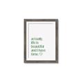 Picture of Green Life _GroupedProduct_Rectangle_Portrait_Framed_Matted_