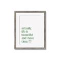 Picture of Green Life _GroupedProduct_Rectangle_Portrait_Framed_Matted_