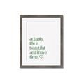 Picture of Green Life _GroupedProduct_Rectangle_Portrait_Framed_Matted_