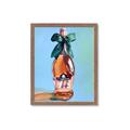 Picture of My Rosé Bottle _GroupedProduct_Rectangle_Portrait_Framed_Matted_