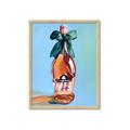 Picture of My Rosé Bottle _GroupedProduct_Rectangle_Portrait_Framed_Matted_