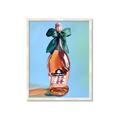 Picture of My Rosé Bottle _GroupedProduct_Rectangle_Portrait_Framed_Matted_