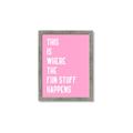 Picture of Fun Stuff Happens _GroupedProduct_Rectangle_Portrait_Framed_Matted_