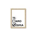 Picture of Tequila Te Amo _GroupedProduct_Rectangle_Portrait_Framed_Matted_