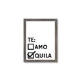 Picture of Tequila Te Amo _GroupedProduct_Rectangle_Portrait_Framed_Matted_