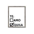Picture of Tequila Te Amo _GroupedProduct_Rectangle_Portrait_Framed_Matted_