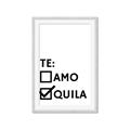 Picture of Tequila Te Amo _GroupedProduct_Rectangle_Portrait_Framed_Matted_