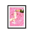 Picture of Happy Hour Champagne _GroupedProduct_Rectangle_Portrait_Framed_Matted_