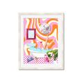Picture of February Self-Care _GroupedProduct_Rectangle_Portrait_Framed_Matted_