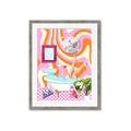 Picture of February Self-Care _GroupedProduct_Rectangle_Portrait_Framed_Matted_