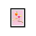 Picture of Cheers to Self-Love _GroupedProduct_Rectangle_Portrait_Framed_Matted_