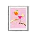 Picture of Cheers to Self-Love _GroupedProduct_Rectangle_Portrait_Framed_Matted_