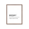 Picture of Quote Whiskey Censored _GroupedProduct_Rectangle_Portrait_Framed_Matted_