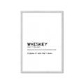 Picture of Quote Whiskey Censored _GroupedProduct_Rectangle_Portrait_Framed_Matted_