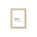 Picture of Quote Whiskey Censored _GroupedProduct_Rectangle_Portrait_Framed_Matted_