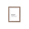 Picture of Quote Whiskey Censored _GroupedProduct_Rectangle_Portrait_Framed_Matted_
