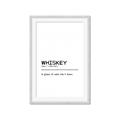 Picture of Quote Whiskey Censored _GroupedProduct_Rectangle_Portrait_Framed_Matted_