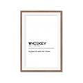 Picture of Quote Whiskey Censored _GroupedProduct_Rectangle_Portrait_Framed_Matted_